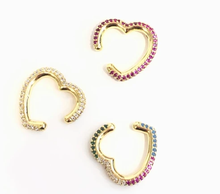 Carica l&#39;immagine nel visualizzatore di Gallery, Hook cuore ear cuff
